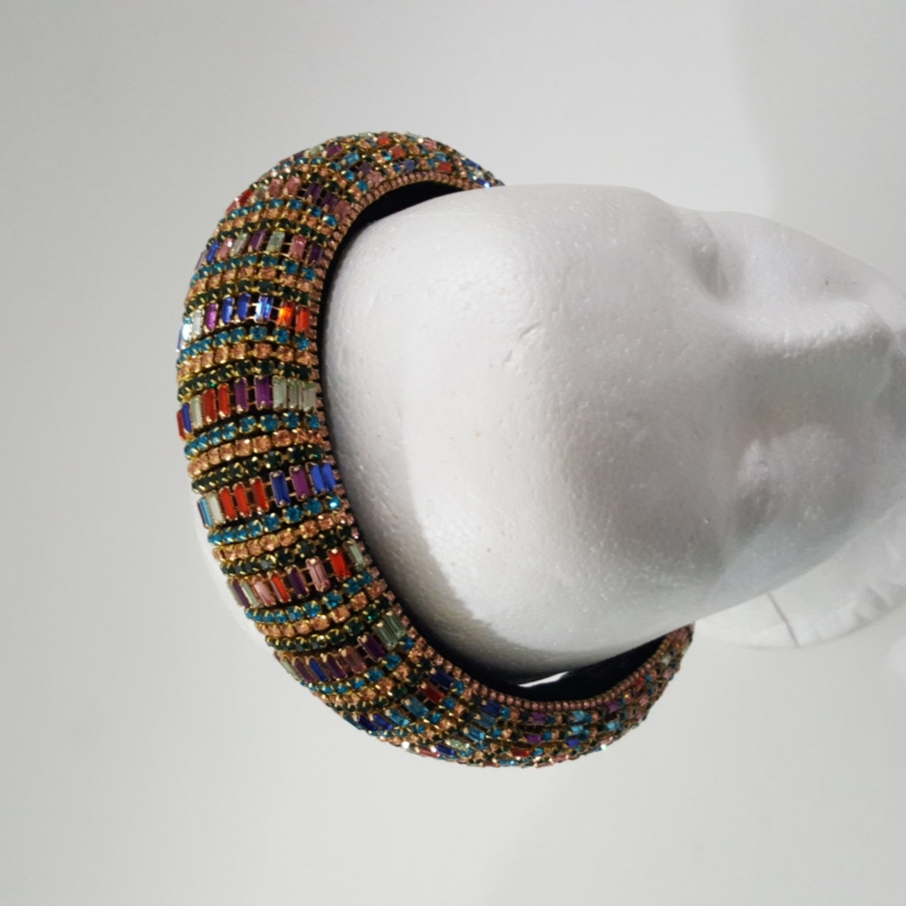 Jewel Bohemian Beautiful Multi-Color Stones Headband
